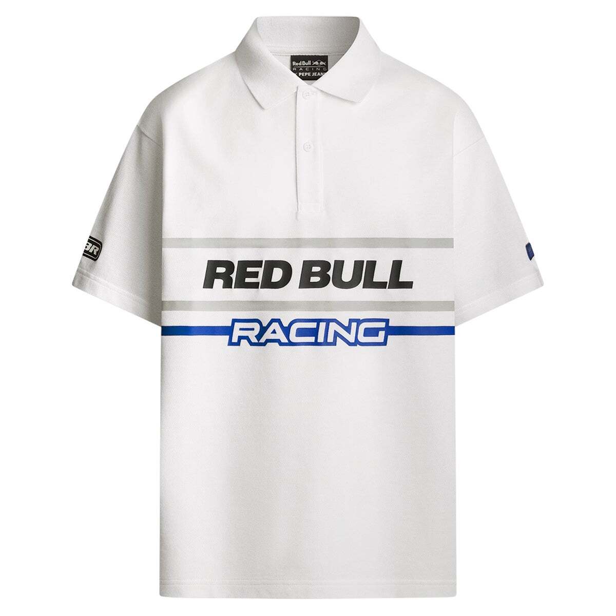Red Bull Racing Polo Avec Logo En Piqué blanc, PEPE JEANS