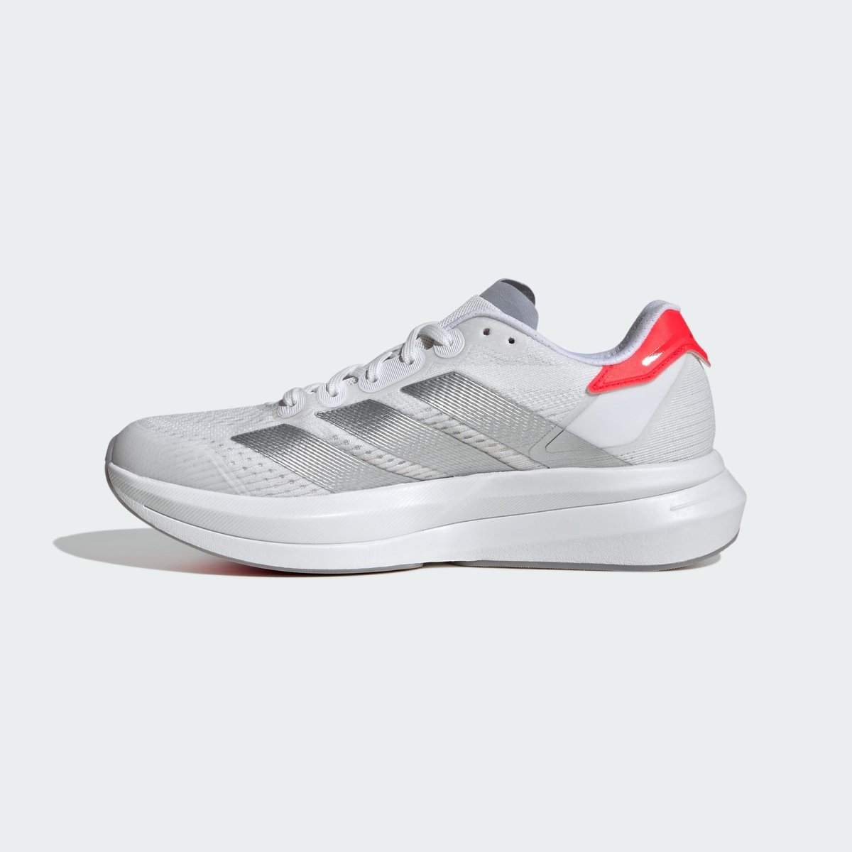 Baskets Duramo Speed 2 blanc/gris/rouge, adidas Performance