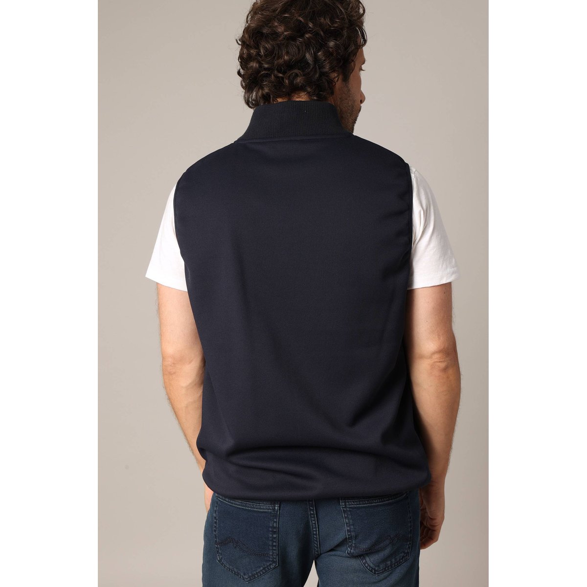 Doudoune matelassée zippée sans manches THOMASON night blue, DEELUXE