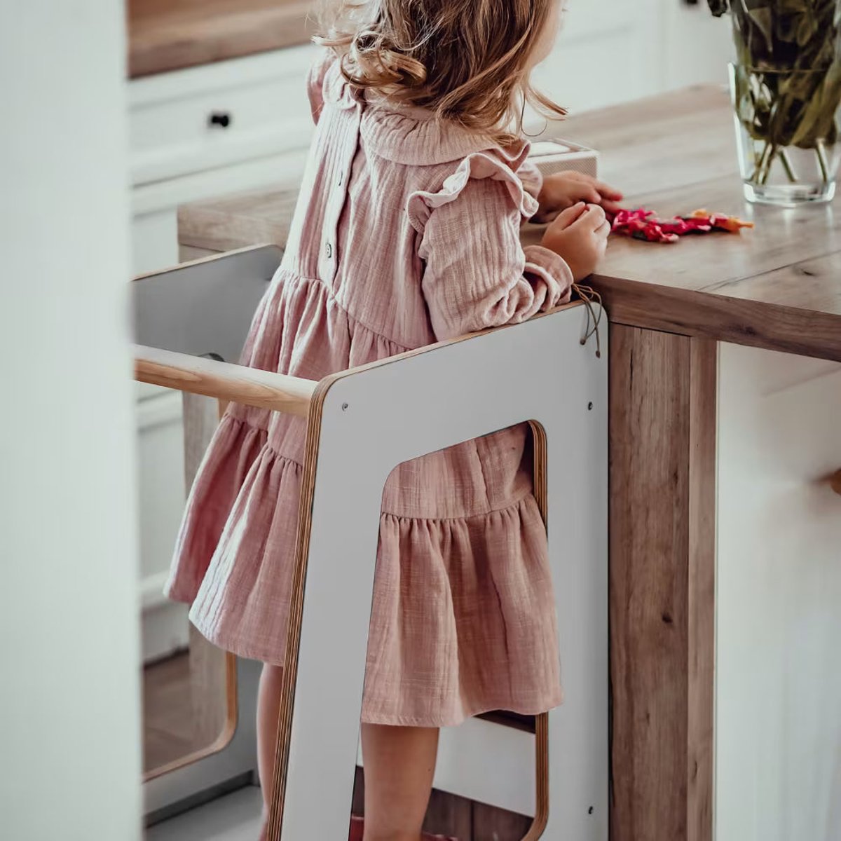 Tour d’Observation Enfant - Tour d'Apprentissage Montessori gris, MEOW BABY