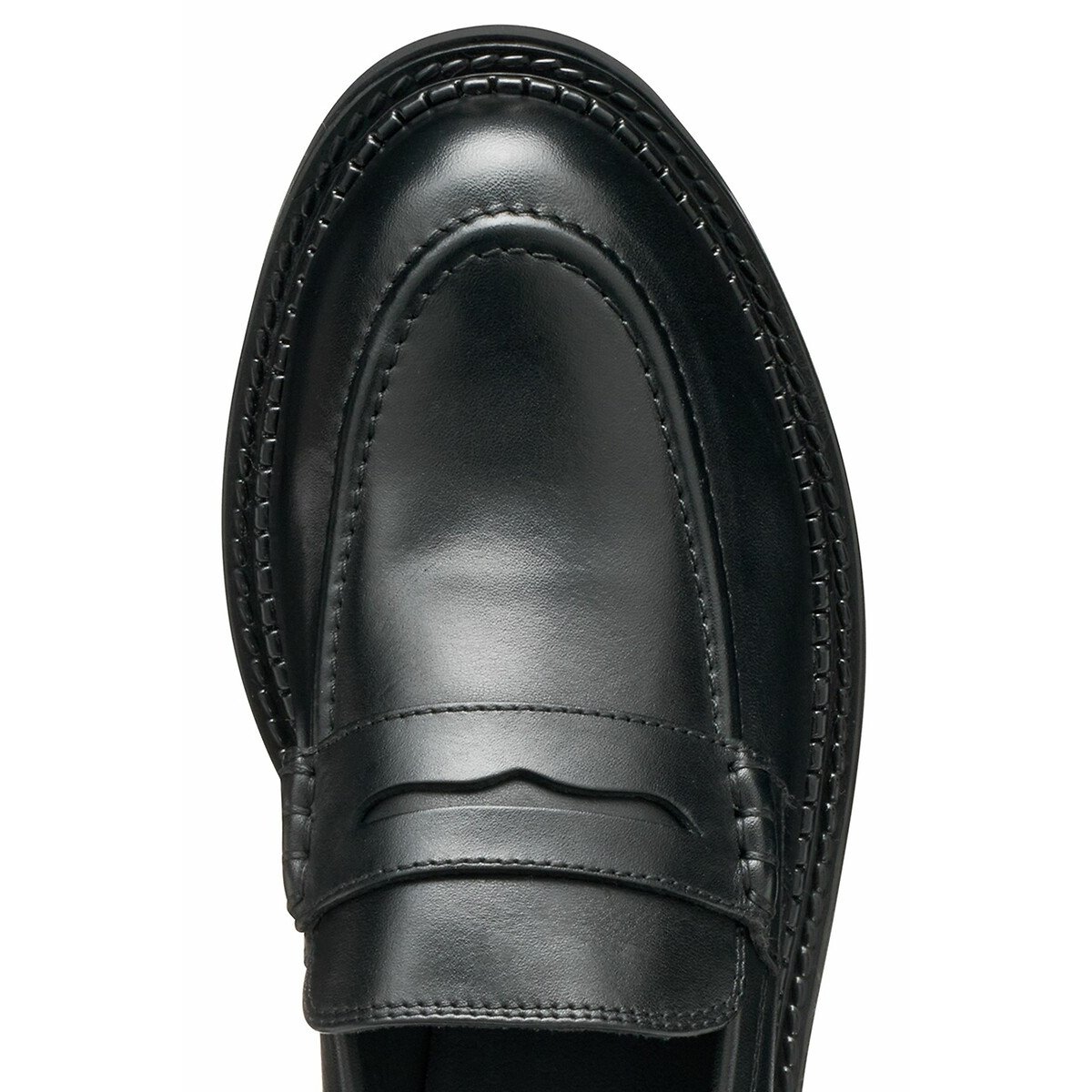 Mocassins en cuir Serilda noir, GEOX