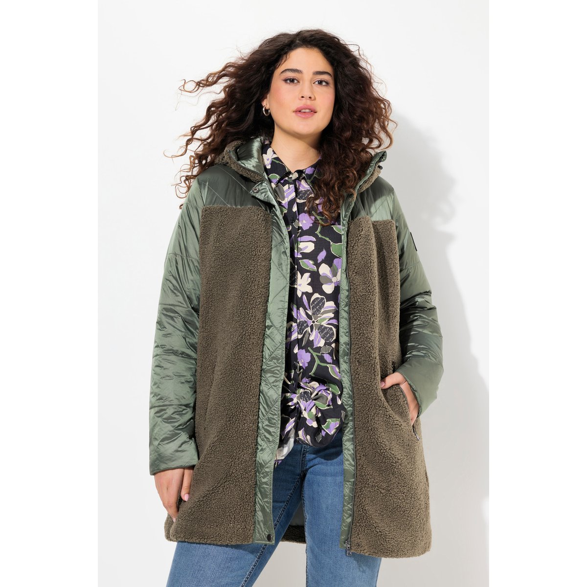 Veste à capuche kaki, ULLA POPKEN