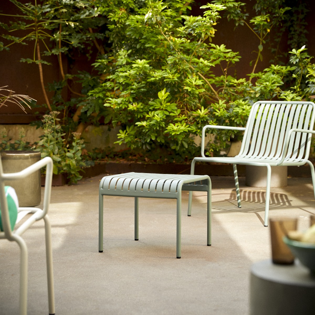 Salon lounge de jardin en Métal, GABY vert, TIKAMOON