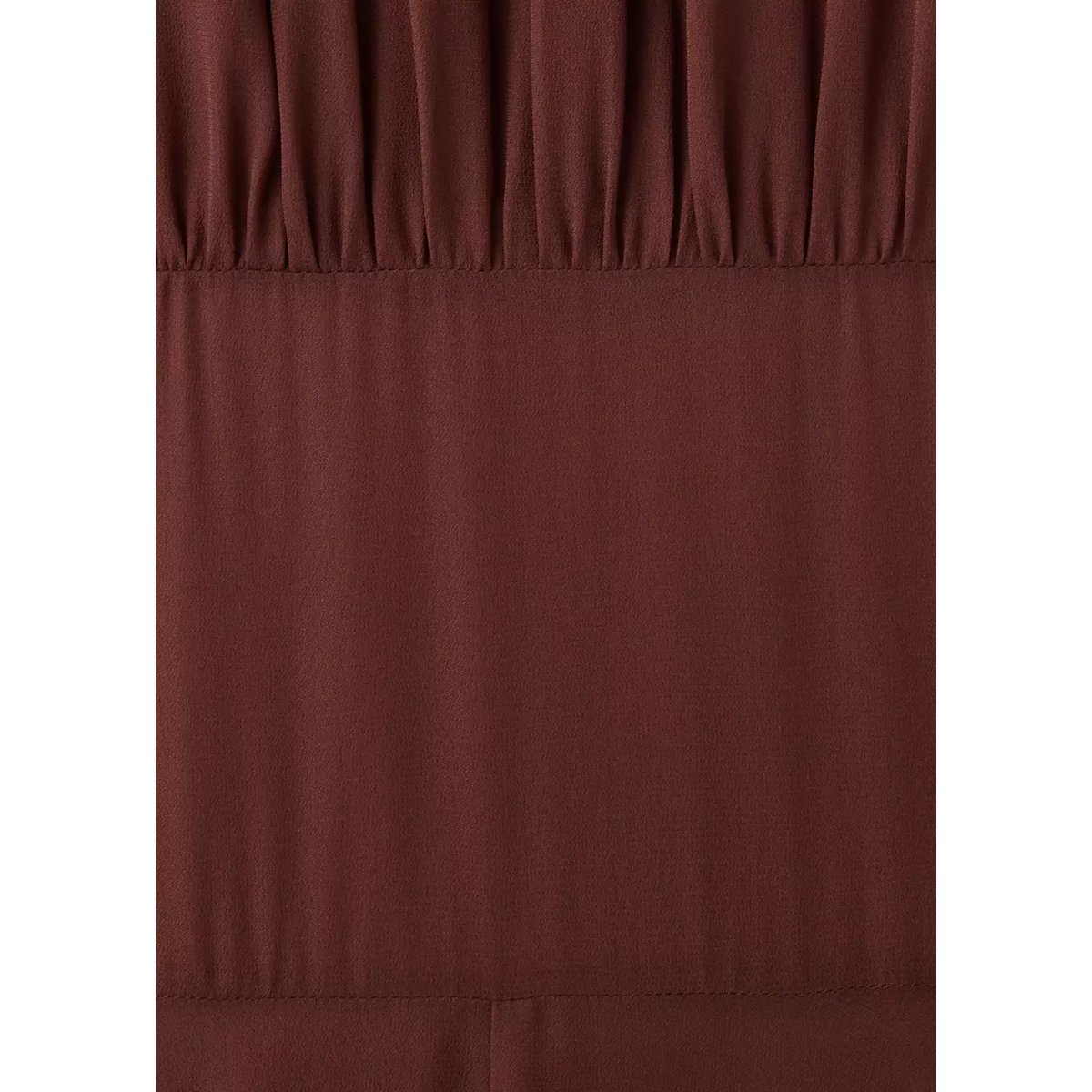 Robe en mousseline bas asymétrique cerise, MANGO