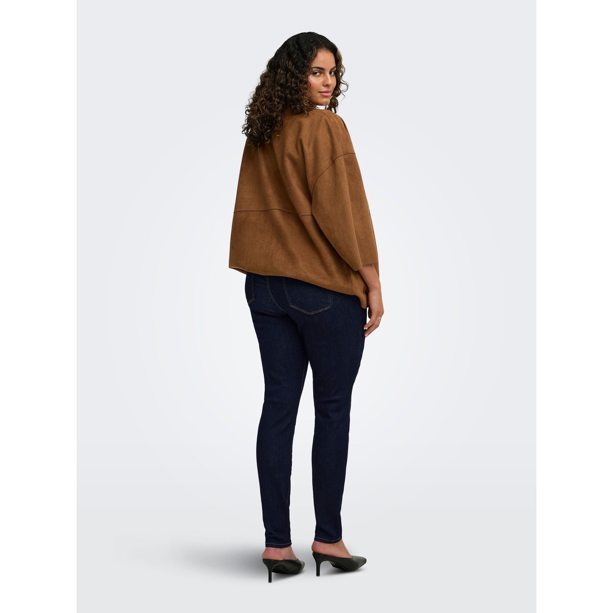 Jean Skinny dark blue denim, ONLY CARMAKOMA