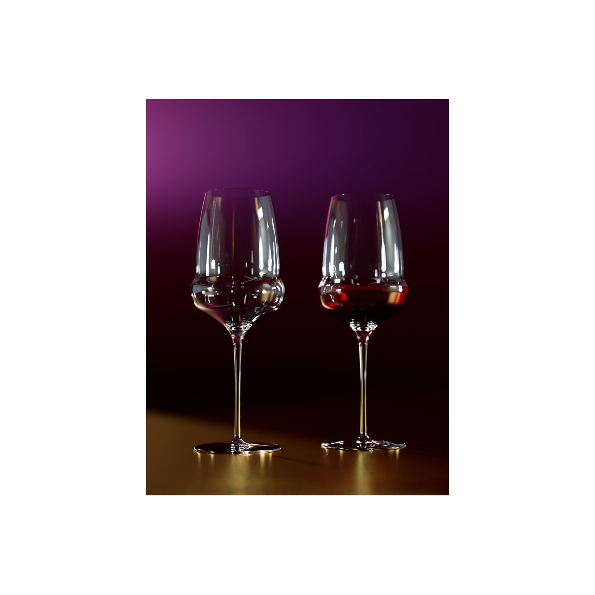 Lot de 6 Flûtes à Champagne en cristallin, COCOON transparent, STOLZLE
