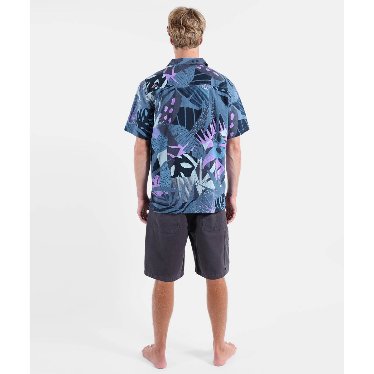 Chemise manches courtes WIPEOUT deep marine, OXBOW