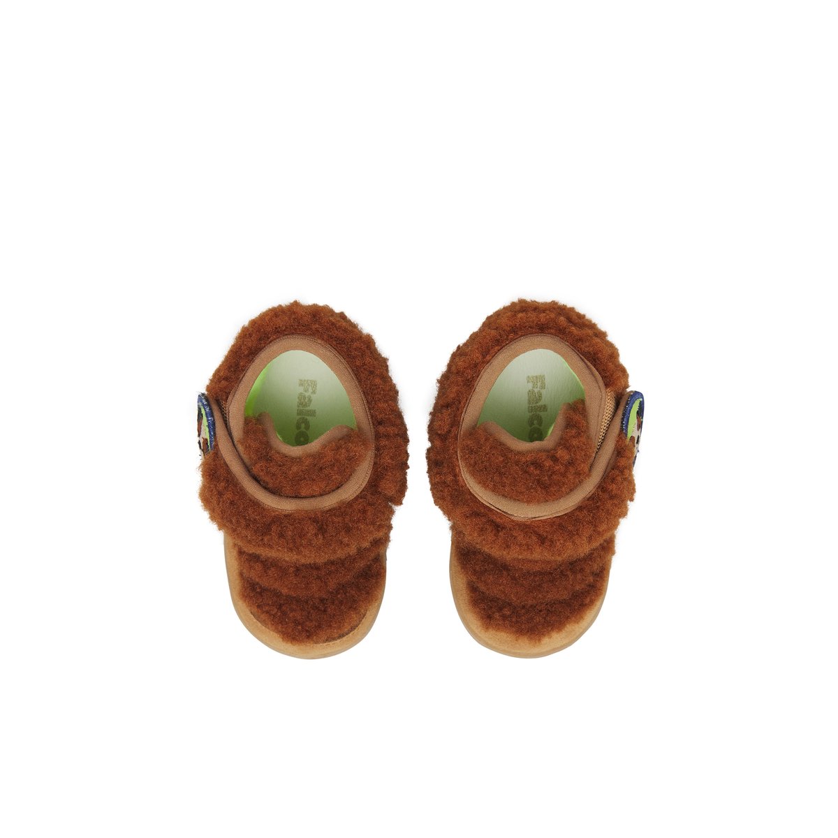 Bottes en suede et en laine LITTLE FRIENDS VL. marron-, FALCOTTO