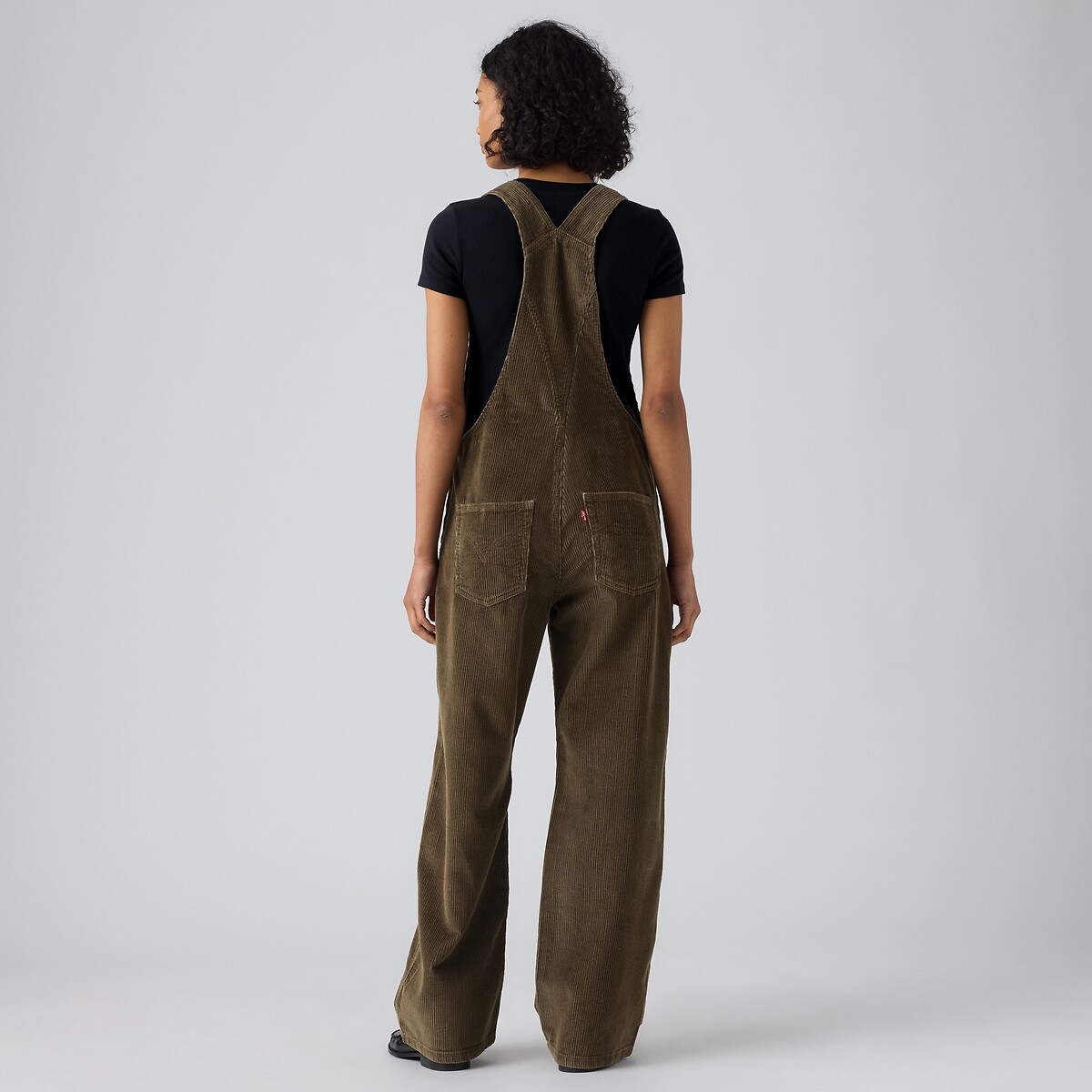 Salopette Baggy en velours marron, LEVI'S