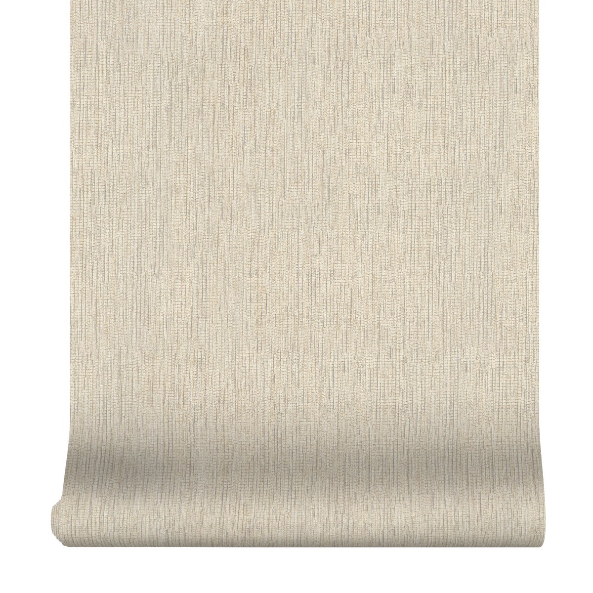 Papier peint Effet tissage structuré clair beige, BOUTIQUE