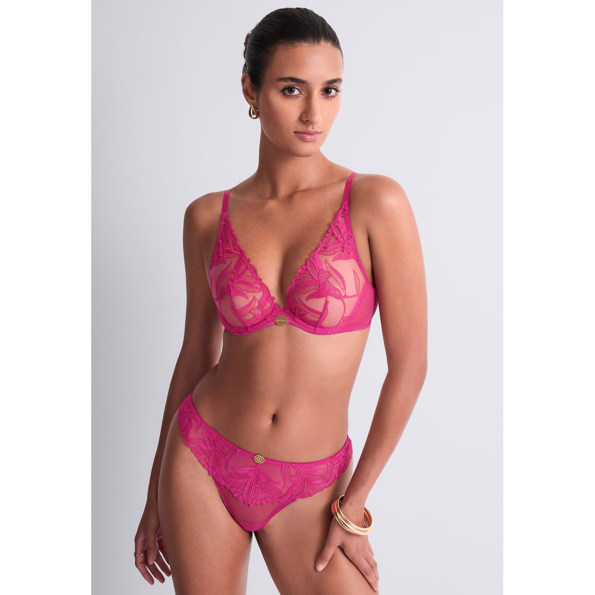 Soutien gorge Triangle avec armatures Sweet Euphoria rose, AUBADE