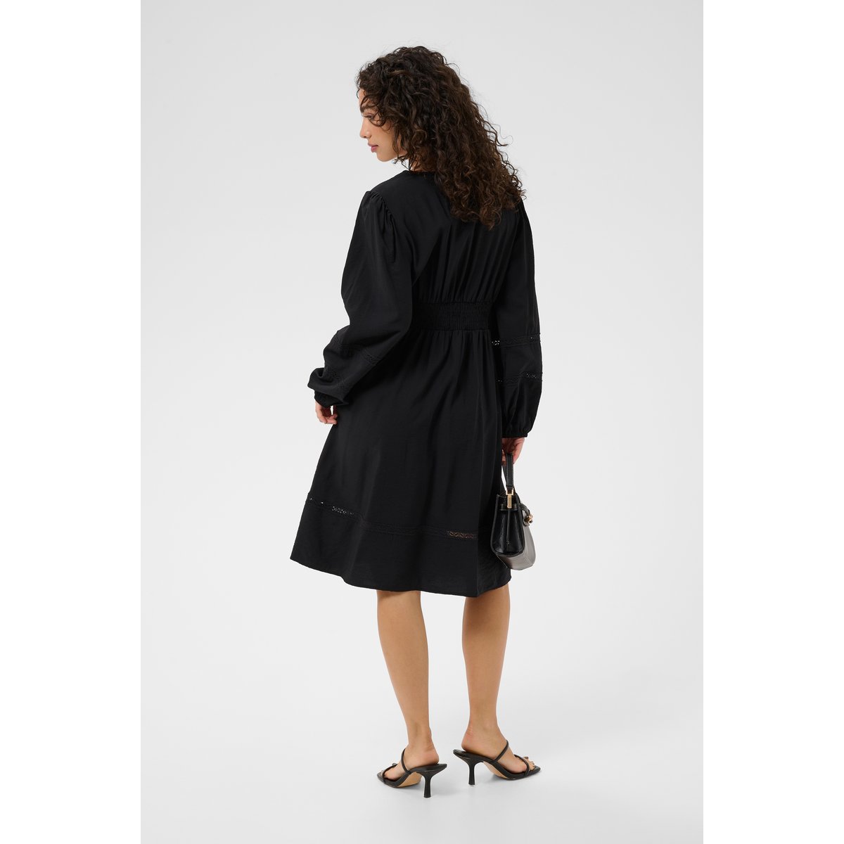 Robe noir black deep, KAFFE