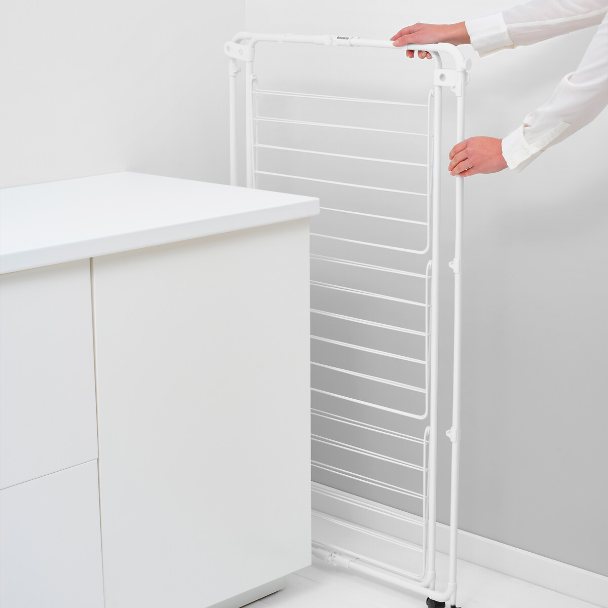 HangOn Tower Drying Rack, 23 metres white, BRABANTIA