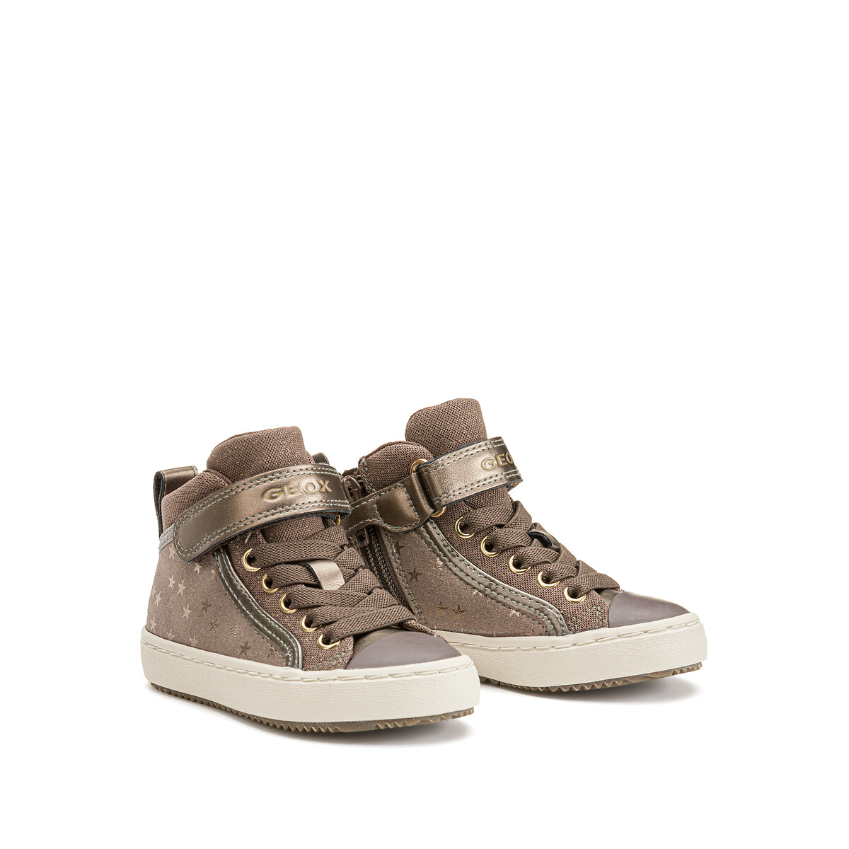 Baskets  montantes Kalispera gris, GEOX
