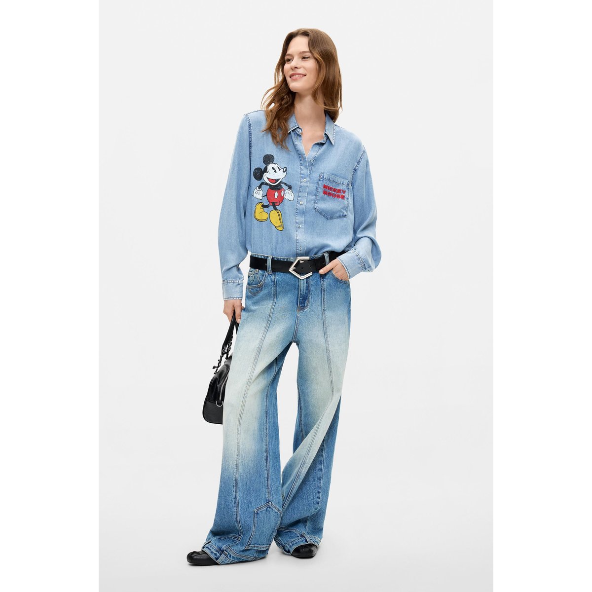 Chemise Mickey™ bleu clair, DESIGUAL