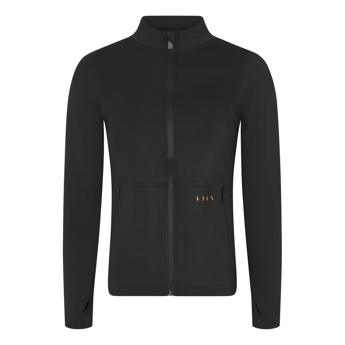 Veste de sport femme Isla Avec poches séchage rapide noir profond, BORN