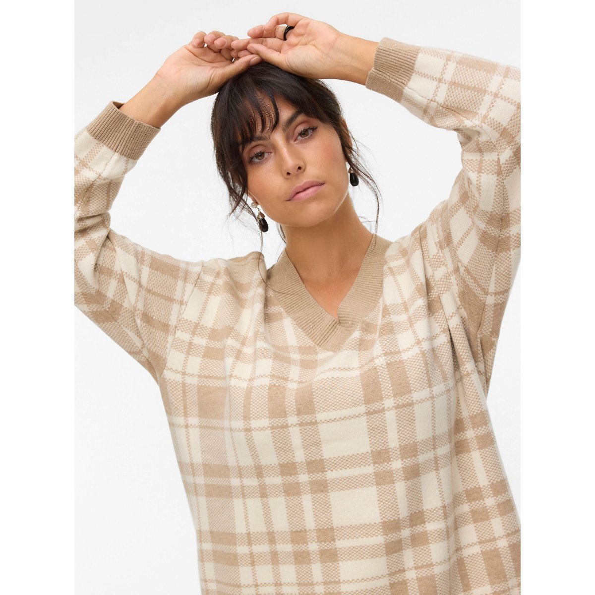 Pull En Maille silver mink, VERO MODA