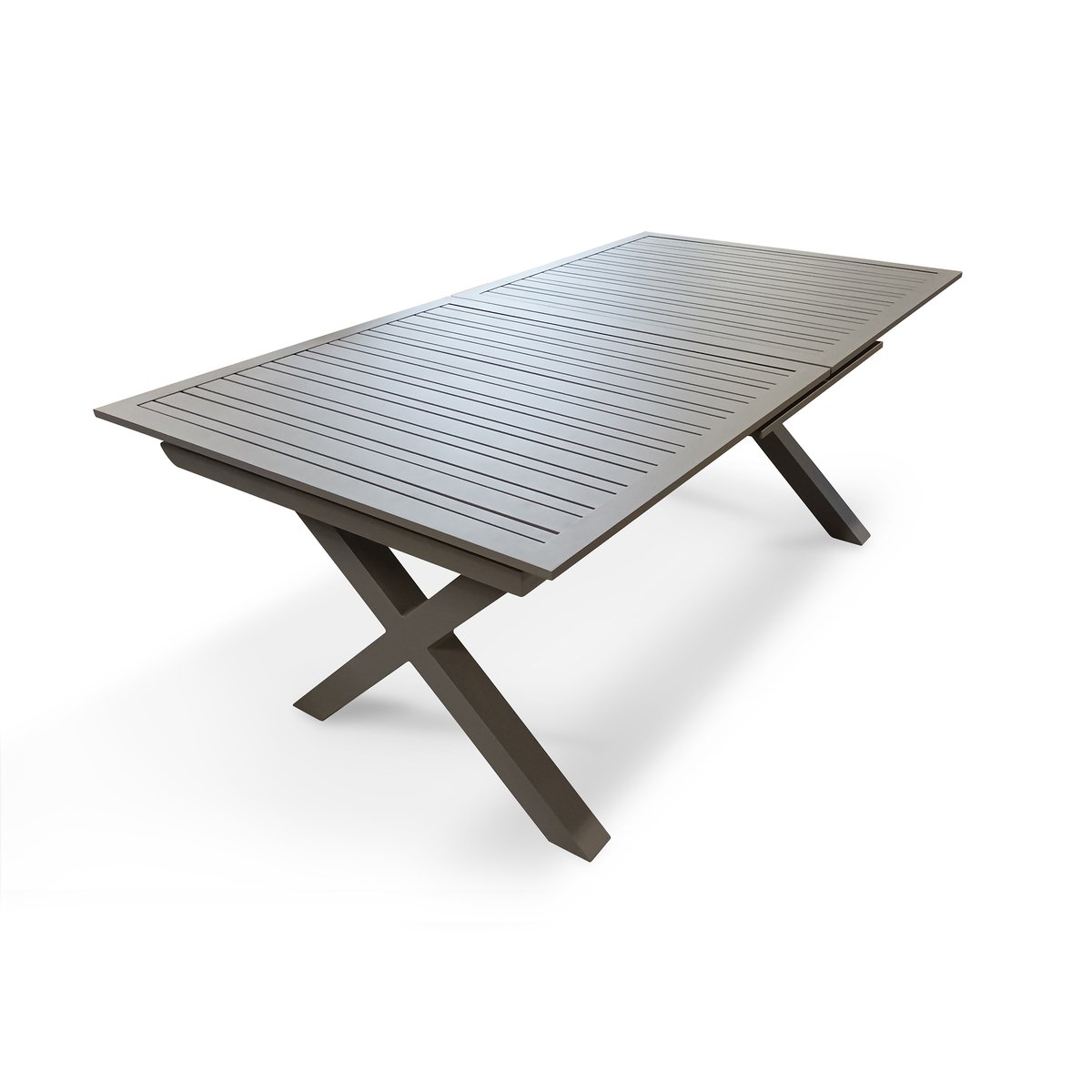 Table de jardin en aluminium FLORIDE quartz, DCB GARDEN