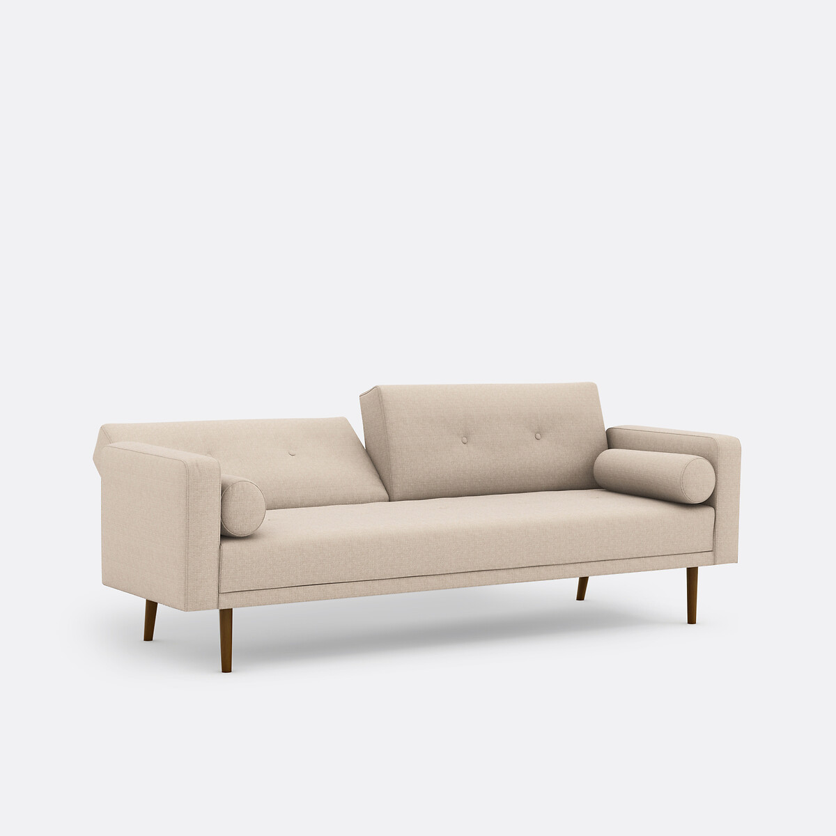 Omvormbare 3-zit bank, Tuske linnen beige, LA REDOUTE INTERIEURS