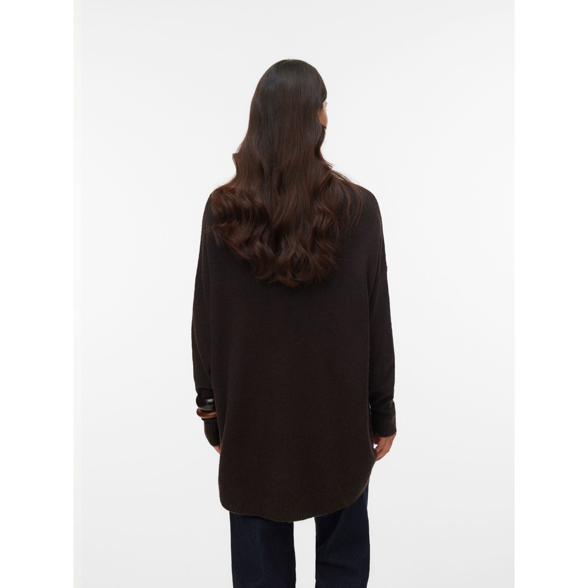 Pull En Maille marron - chocolate torte 1, VERO MODA