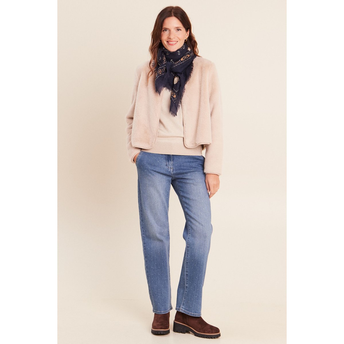 Jean avec strass denim stone, BREAL