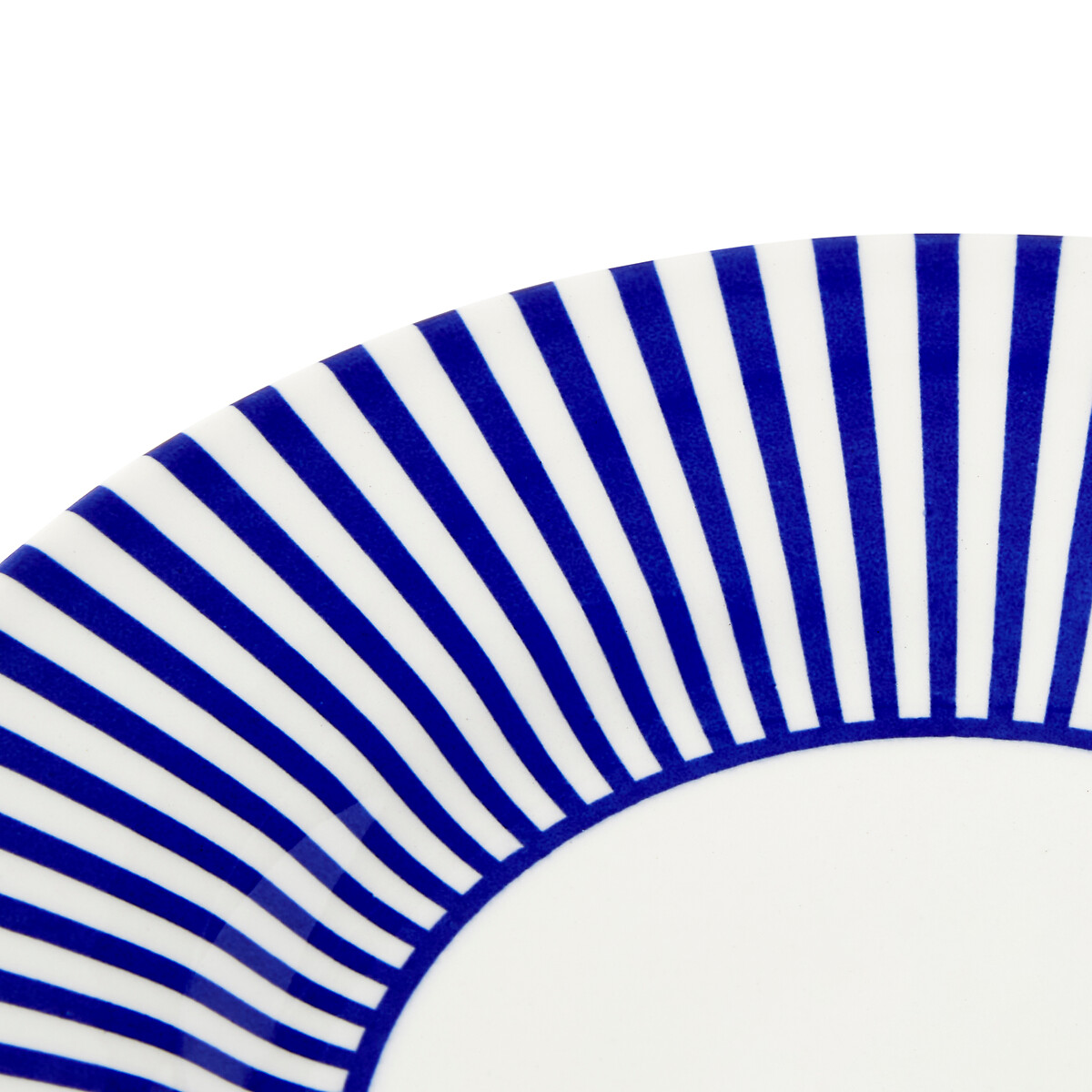 Set of 4 Steccato Narrow Stripe Side Plates blue, SPODE