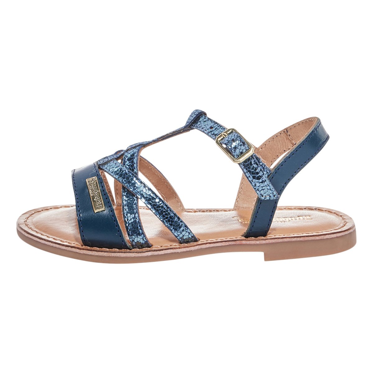 Sandales Cuir Les Tropeziennes Biron marine/multi, LES TROPEZIENNES PAR M.BELARBI
