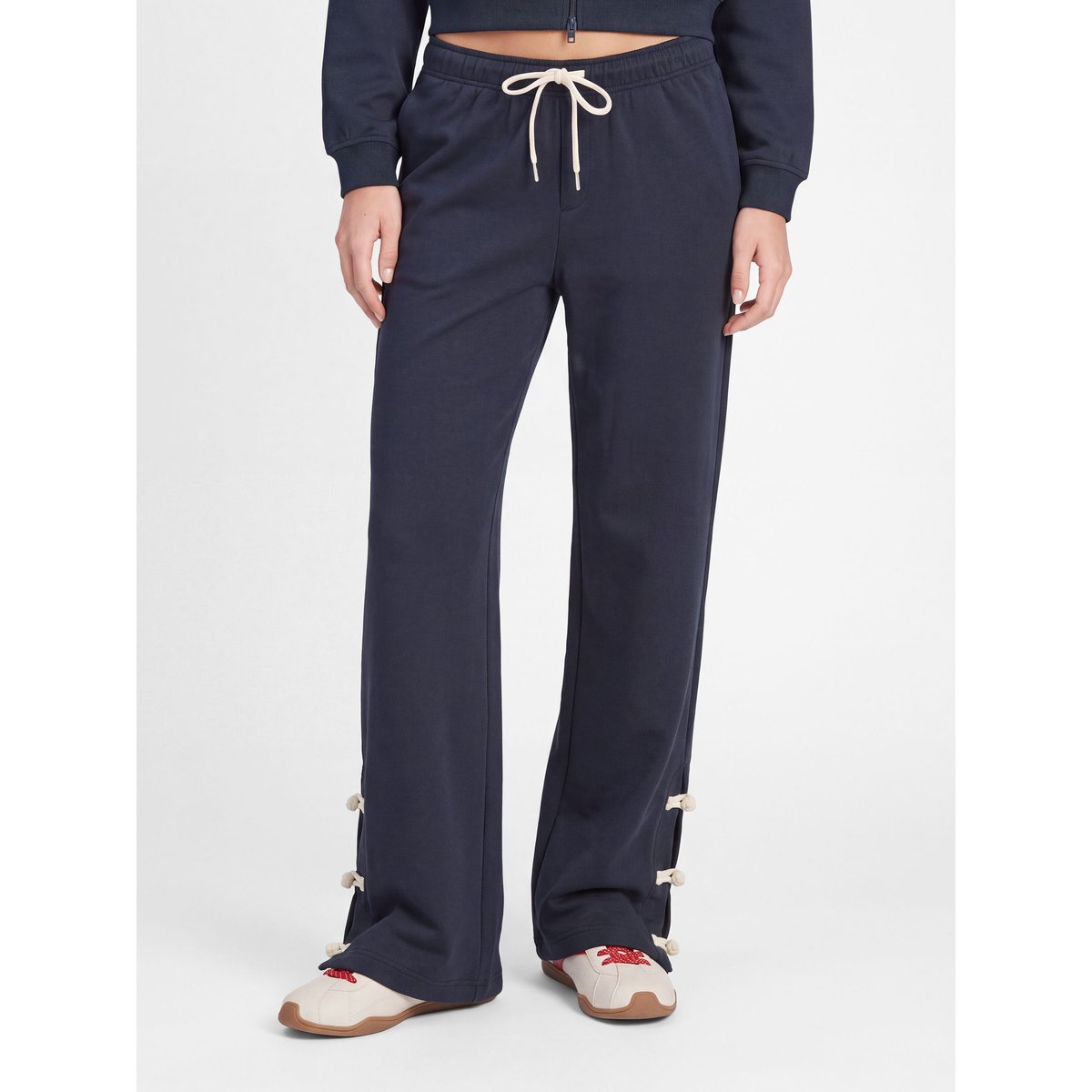 Pantalon À Jambe Large navy blazer 1, JJXX