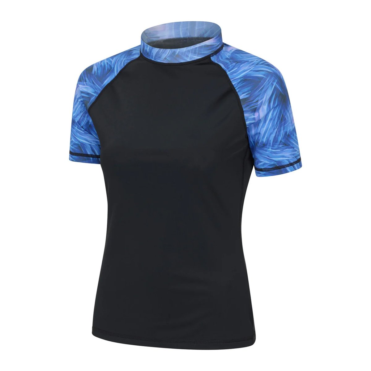 Haut de bain anti-irritation motif/style uni et imprimé PATTERNED bleu sarcelle, MOUNTAIN WAREHOUSE