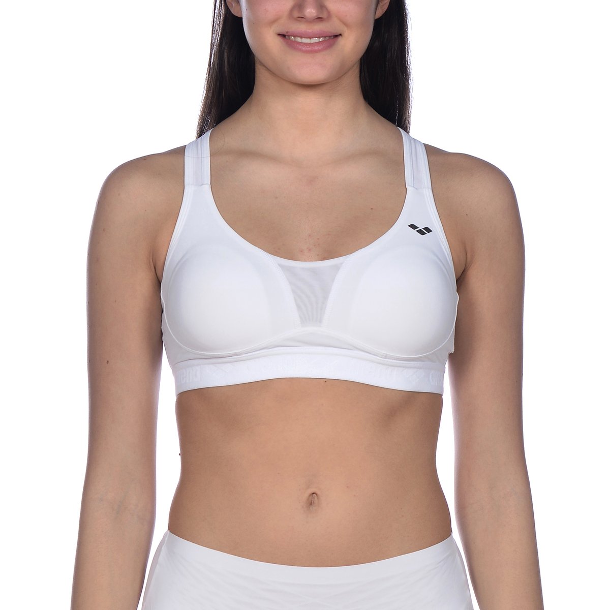 Soutien-gorge de sport Hera bonnet D et soutien élevé white, ARENA