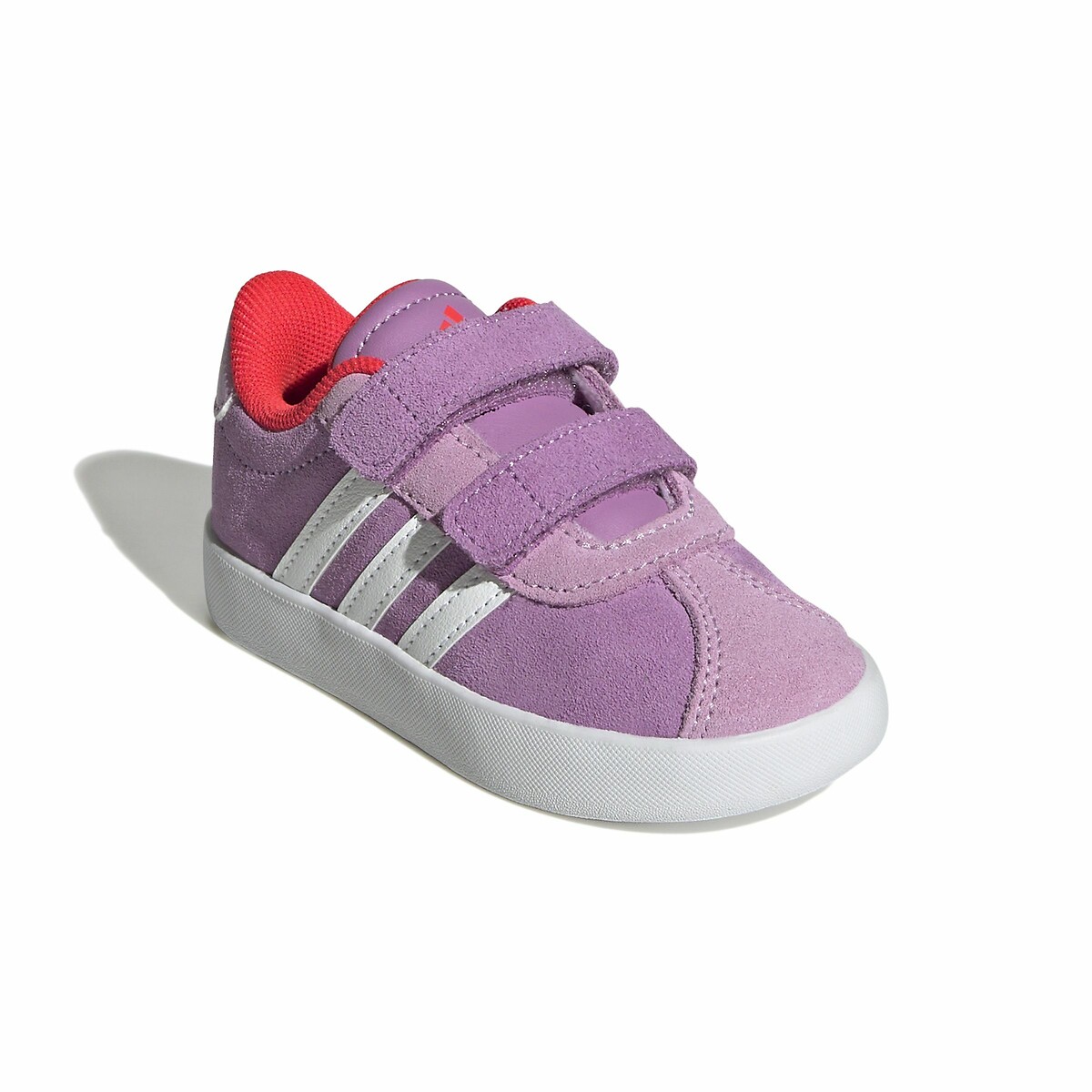 Sapatilhas em pele, VL Court 3.0 malva, ADIDAS SPORTSWEAR