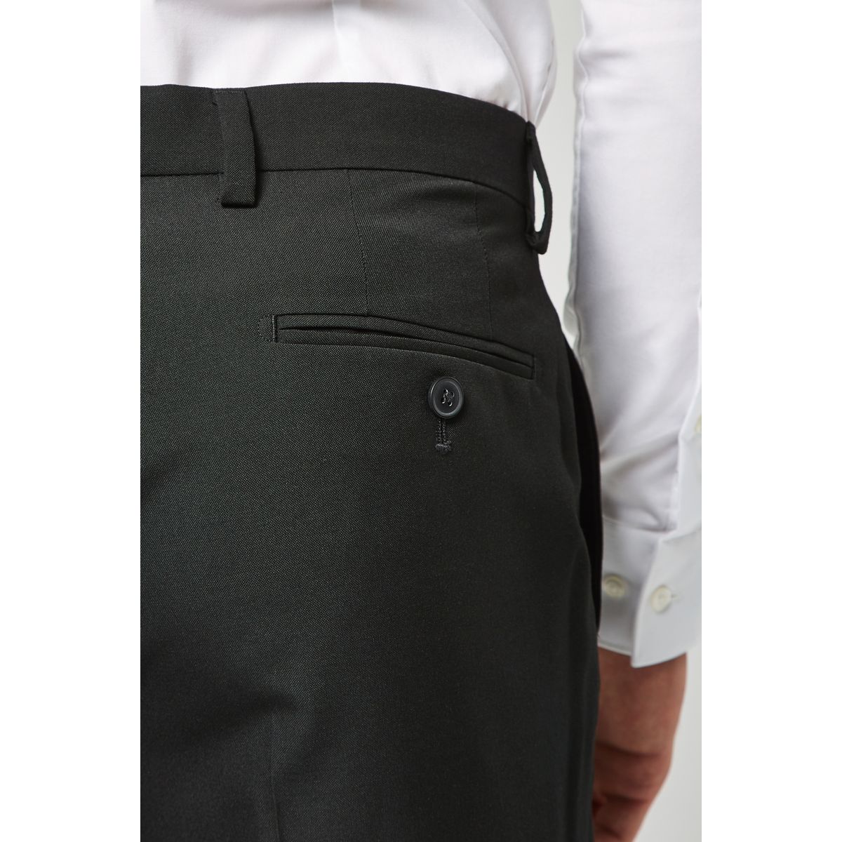Pantalon de costume - coupe ajustée noir, NEXT