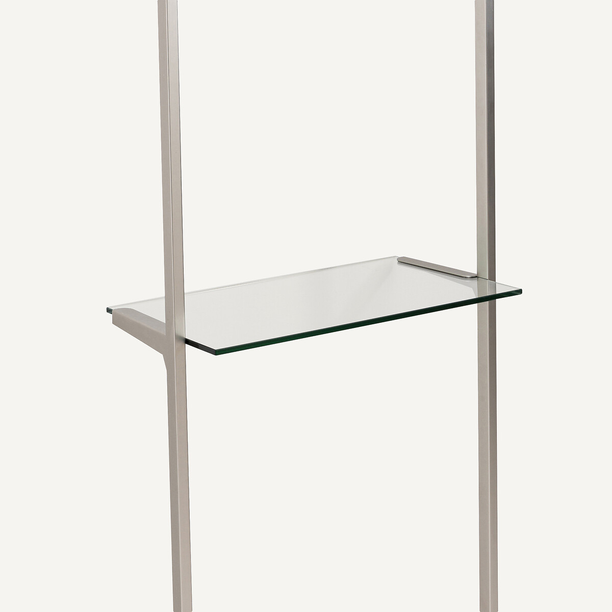 Etagère L60 cm verre trempé, Archivita XL nickel satiné, AM.PM