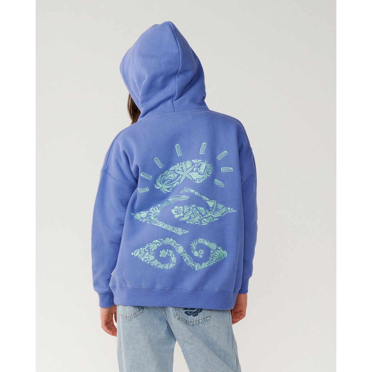 Sweat à capuche enfant SUNKISSED SEARCH ocean, RIP CURL