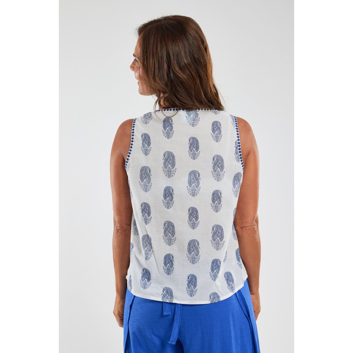 Coeur De Miss en Top sans manches  ANGE plumes cachemire, ARMOR-LUX