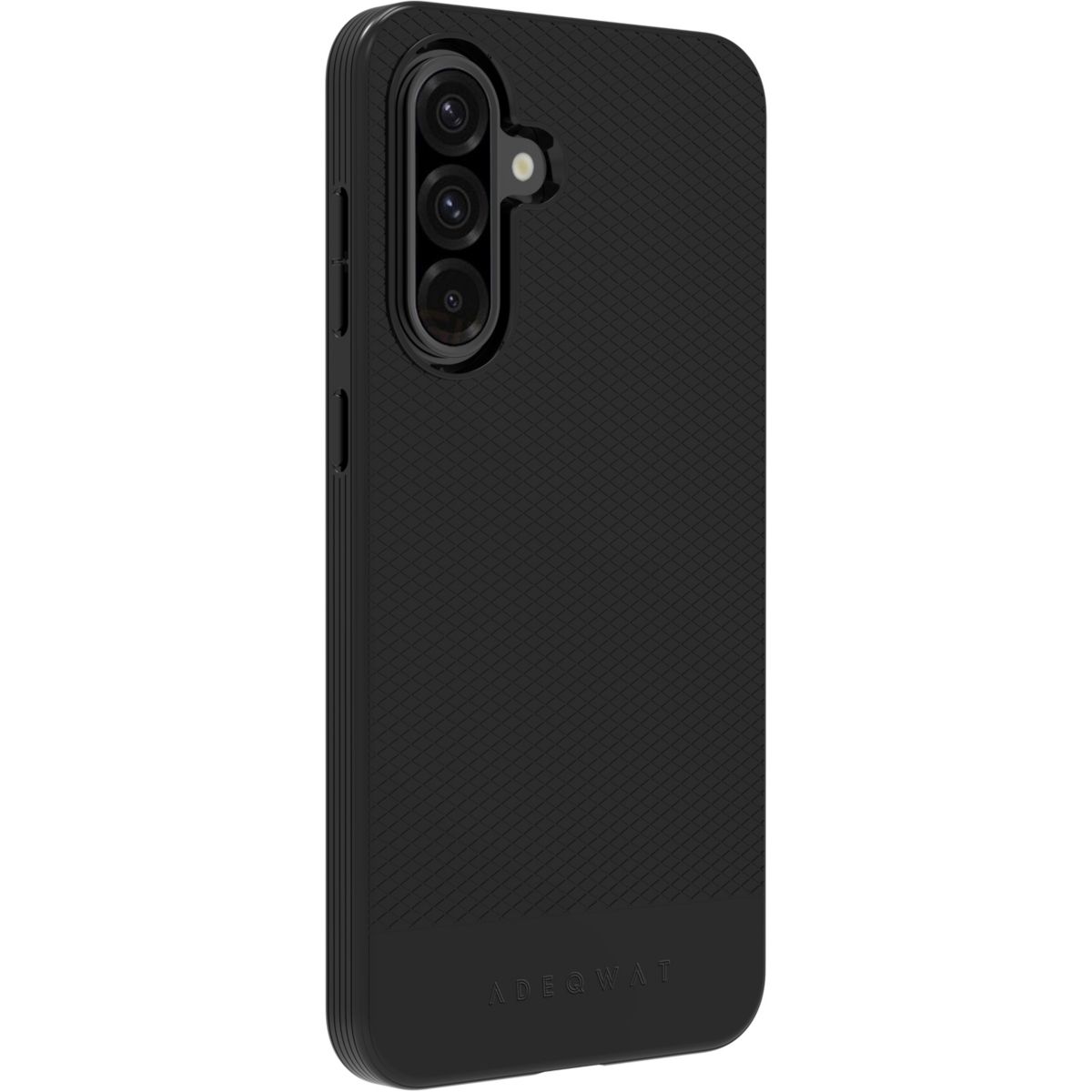Coque Samsung A36 A56 - Noir couleur unique, ADEQWAT