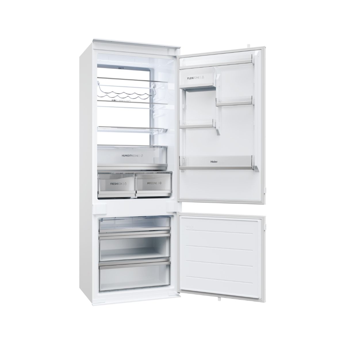 Réfrigérateur combiné encastrable HBW7719C couleur unique, HAIER