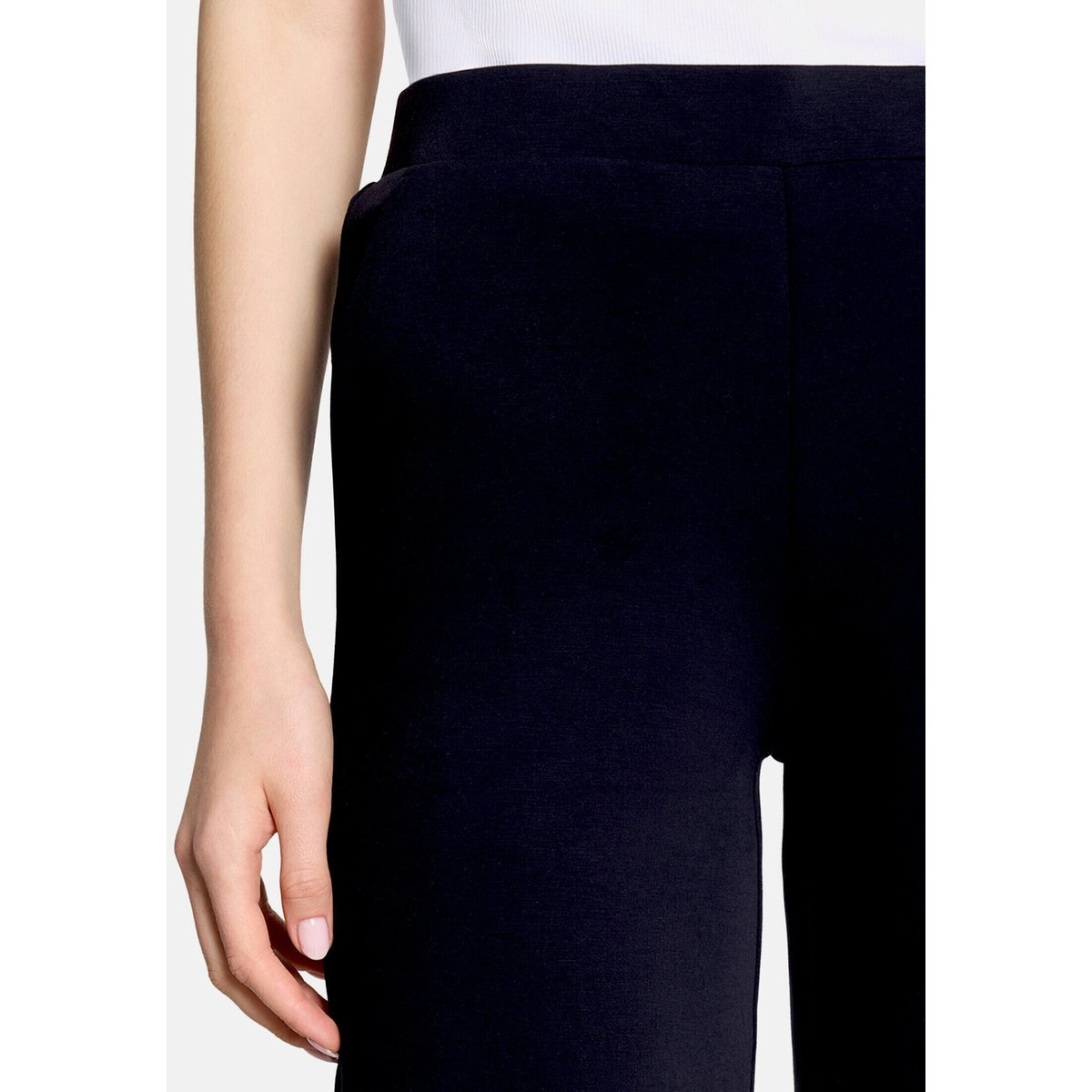 Pantalon à enfiler à poches extérieures dark sky, BETTY BARCLAY