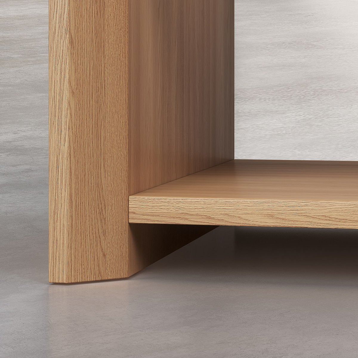 Table de chevet chêne RAFAEL naturel clair, HABITAT