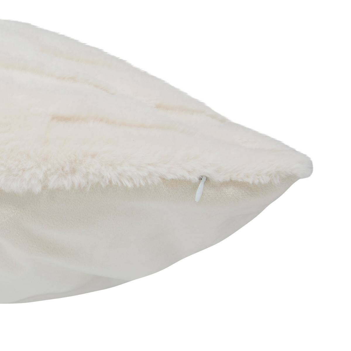 Coussin jacquard Arka blanc_cass, EDEN