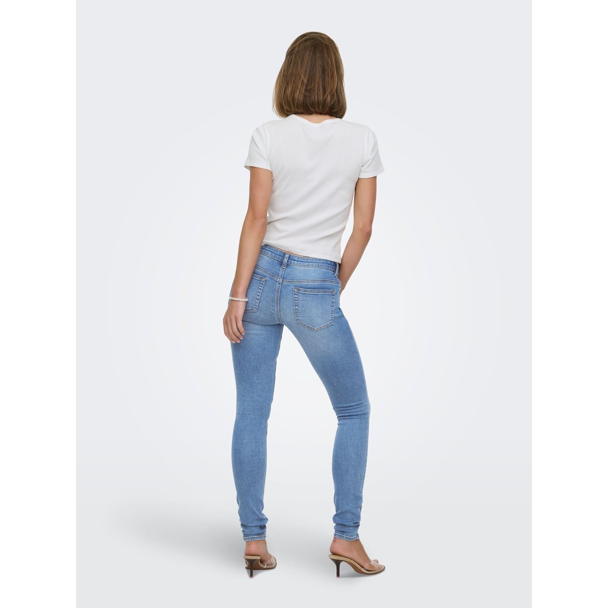 Jean Skinny light blue denim, ONLY