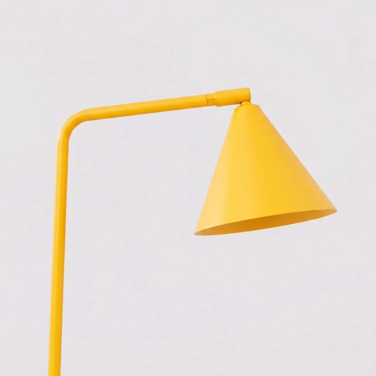 Lampe de bureau Acier Jaune E14 1 Nox jaune, EDEN