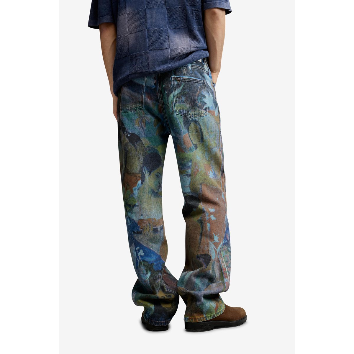 Jean gaugin bleu, DESIGUAL