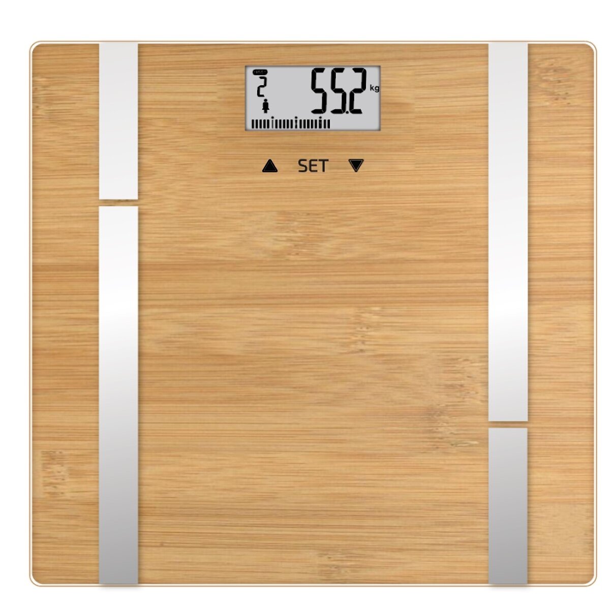 Pèse-personne Bamboo Fit brun, TERRAILLON