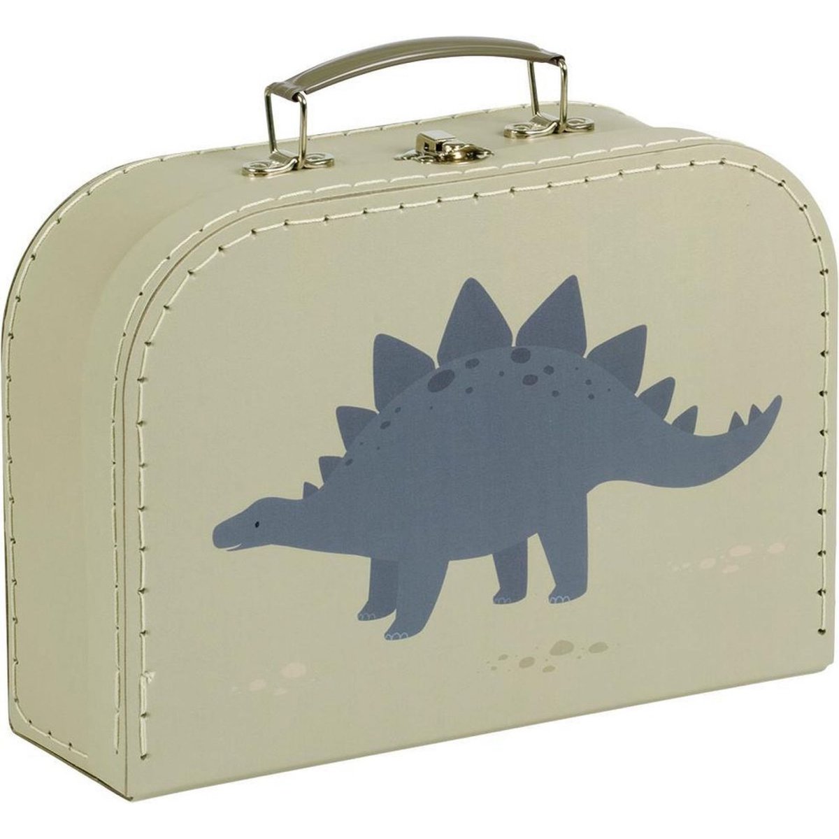 Lot de 2 valisettes de rangement vert, bleu, A LITTLE LOVELY COMPANY
