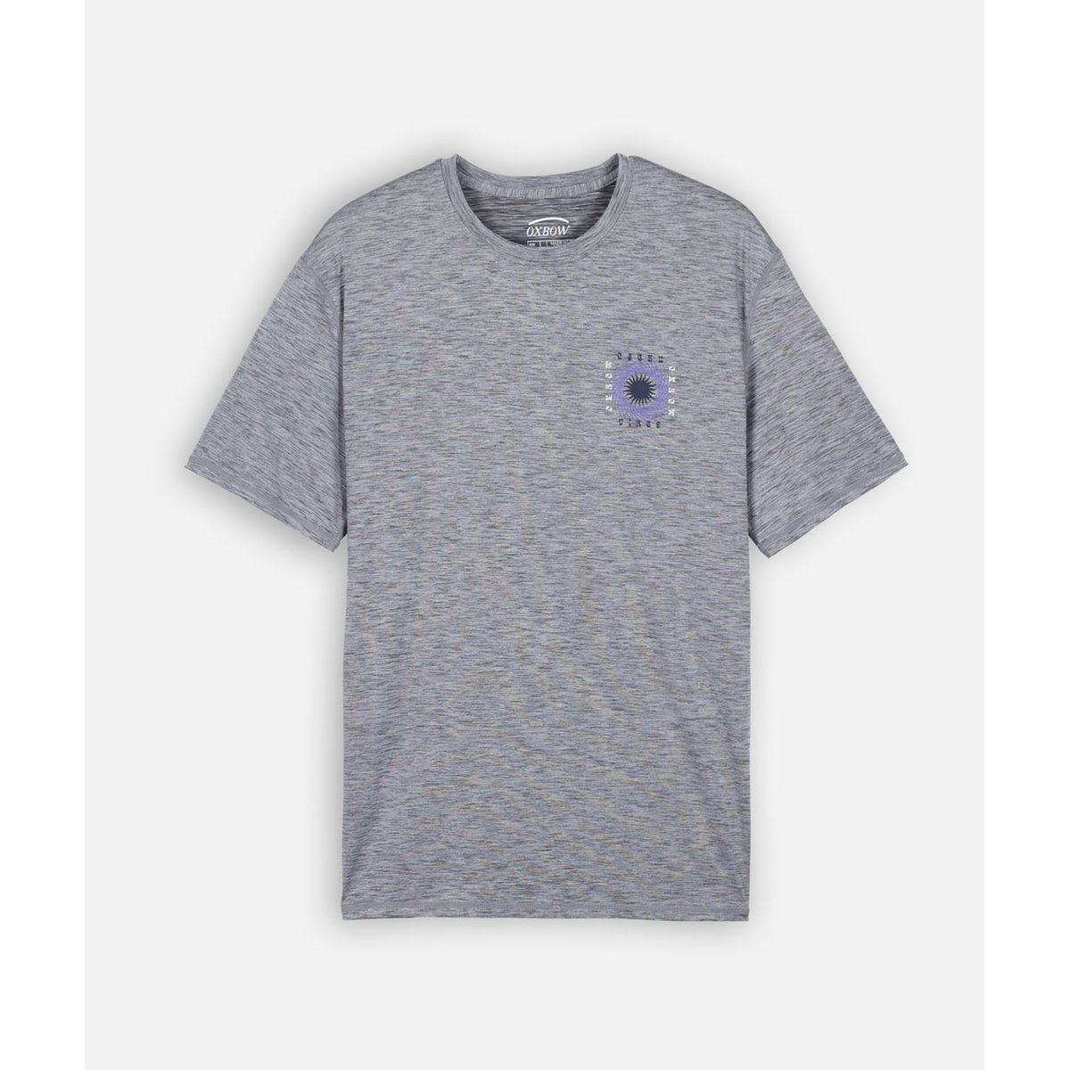 Surf tee manches courtes RADIATE graphite heather, OXBOW
