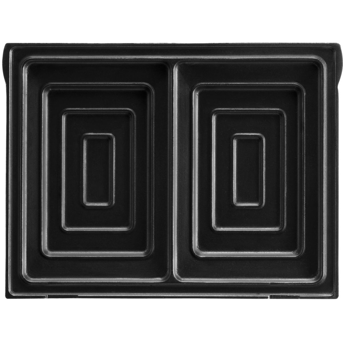 Croq/Gauf/Gril Tarti Gaufres noir maxi noir, LAGRANGE