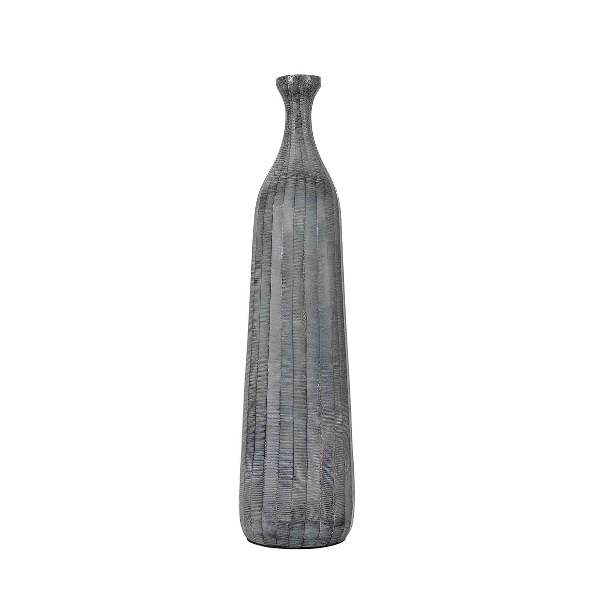 45cm Bottle Vase in Antique Grey grey, ÉDITÉ