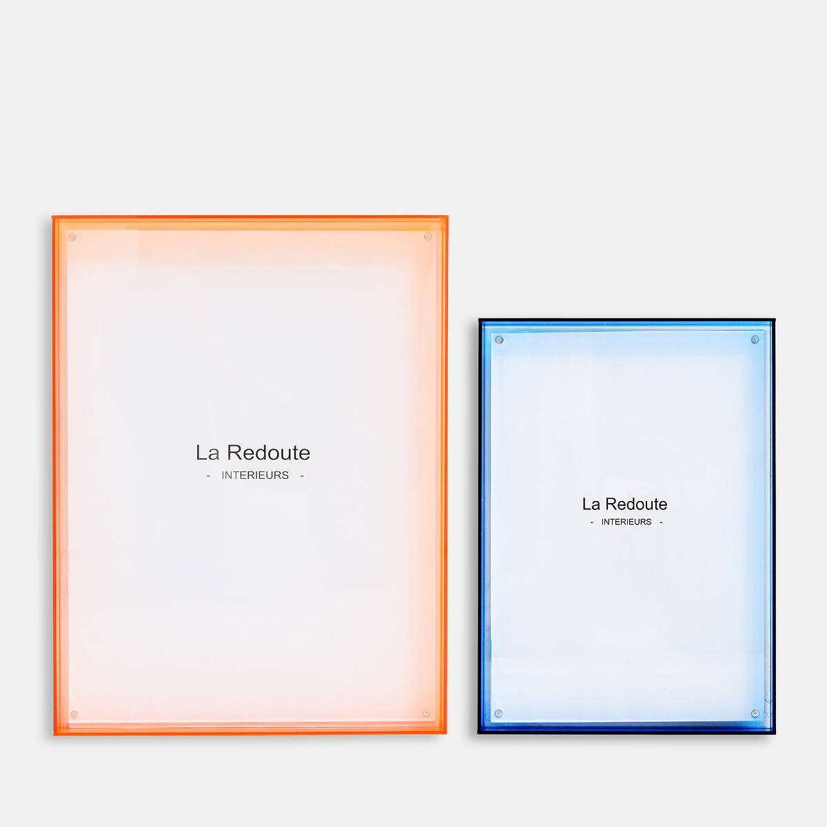 Moldura em plexiglas, comprimento 31,6 x altura 41,6 cm, PLEXA laranja, LA REDOUTE INTERIEURS