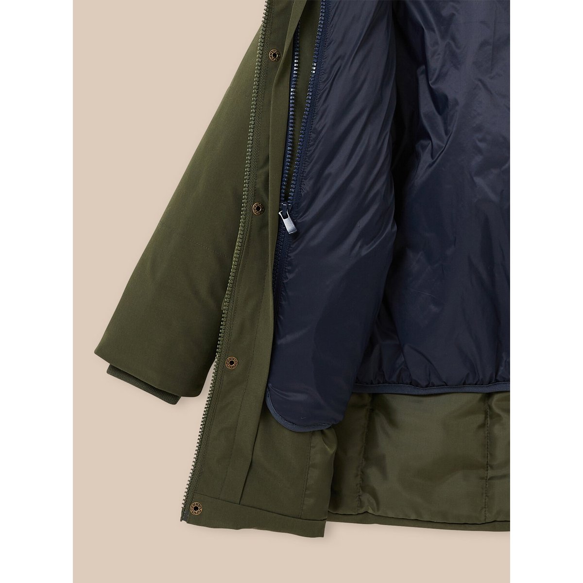 Parka doudoune kaki, CYRILLUS